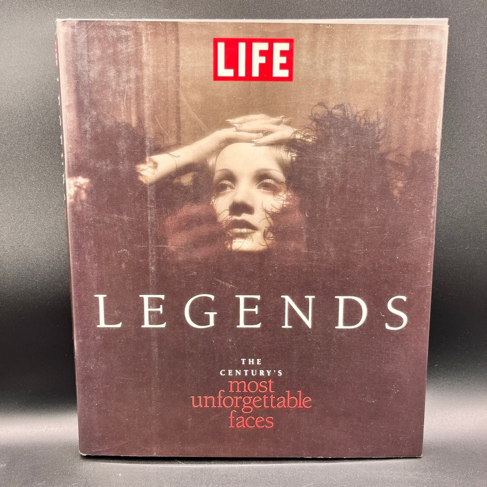 LIFE Legends The Centurys Most Unforgettable Faces Hardcover Photography Book